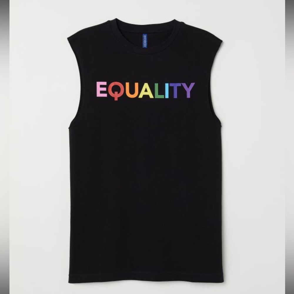 H&M Pride Tank Top with Motif